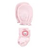 Hudson Baby Infant Girl Socks and Mittens Set, Safari Girl, 0-6 Months - 3 of 4