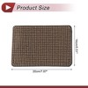 Unique Bargains Car Sunglasses Case Universal Faux Leather Rhinestones Metal 7.87"x 5.51" 1 Pc - 4 of 4