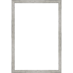 Amanti Art Shiplap White Narrow Framed Dry Erase Magnetic Board - 1 of 4
