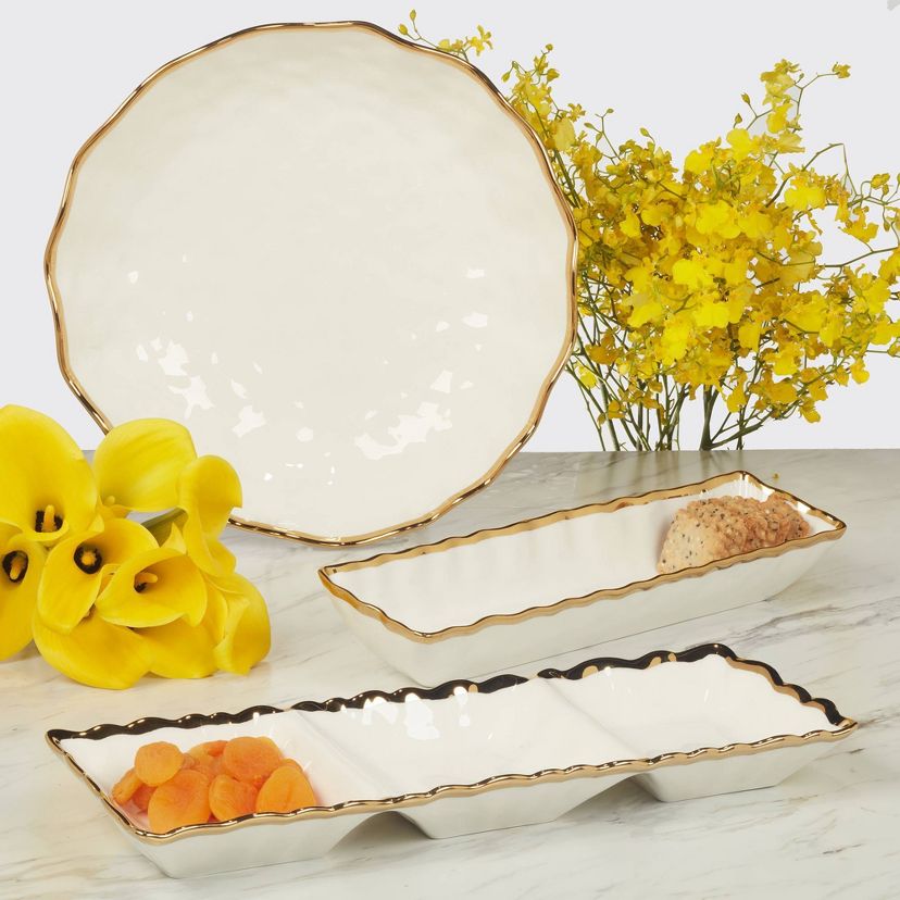 Certified International Regency Gold Dinnerware Collection