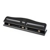 Heavy Duty Desktop 3-hole Paper Punch Black : Target