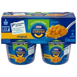 Kraft Gluten Free Mac & Cheese Cups - 4pk - 8.2oz