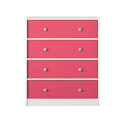 Ameriwood Home Mya Park Tall Dresser With 4 Fabric Bins Target