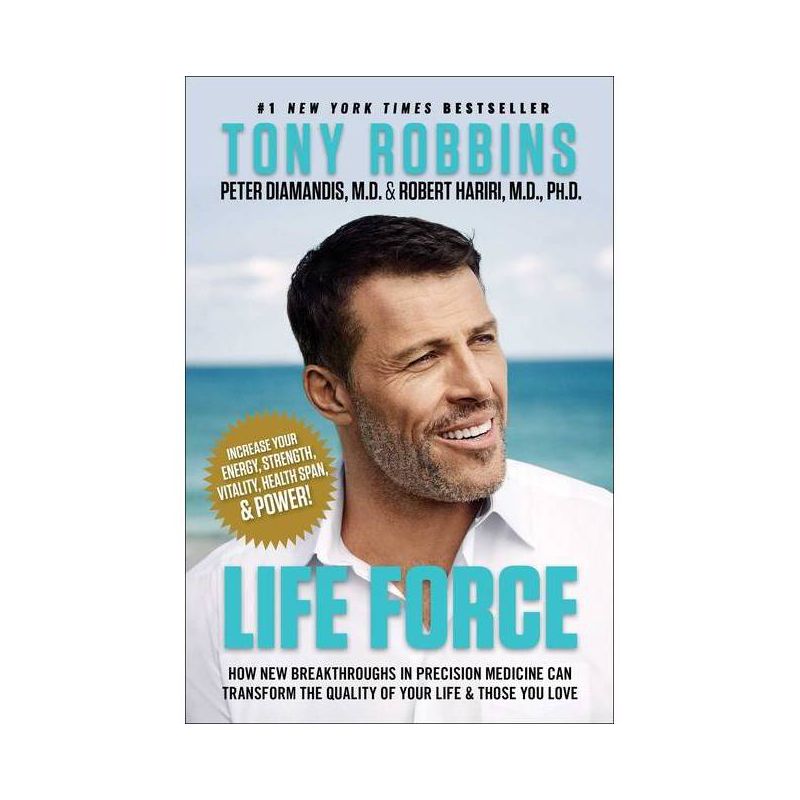 Life Force - by Tony Robbins &#38; Peter H Diamandis (Hardcover), 1 of 2