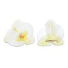 Unique Bargains Women's Phalaenopsis Faux Pearl Duckbill Clip 2 Pcs - 3 of 4