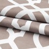 Dainty Home Trellis 100% Blackout Thermal Insulated Grommet Single Curtain Panel - 3 of 4