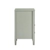 GDFStudio Hiroshi Mid-Century Modern 17" Wooden Nightstand with 2 Drawers and 1 Open Shelf - 4 of 4