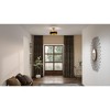 Quoizel Lighting Hagley 3 - Light Semi-Flush Mount in  Earth Black - 2 of 4