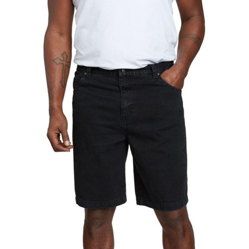 Liberty Blues Men's Big u0026 Tall 5 Pocket Denim Shorts By - Tall - 46, Black  Denim : Target