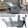 PAGED Power Lift Recliner Chair, Massage Chair with Lumbar Heating, Cup Holder and USB Port, Accent Chair for Bedroom, Living Room Furniture - 4 of 4