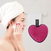 Unique Bargains Heart-shaped Facial Sponges 3.94"x3.15" 1 Pc - 2 of 4