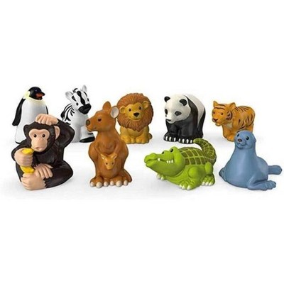 Colorful Zoo Animal Friends Set for Toddlers