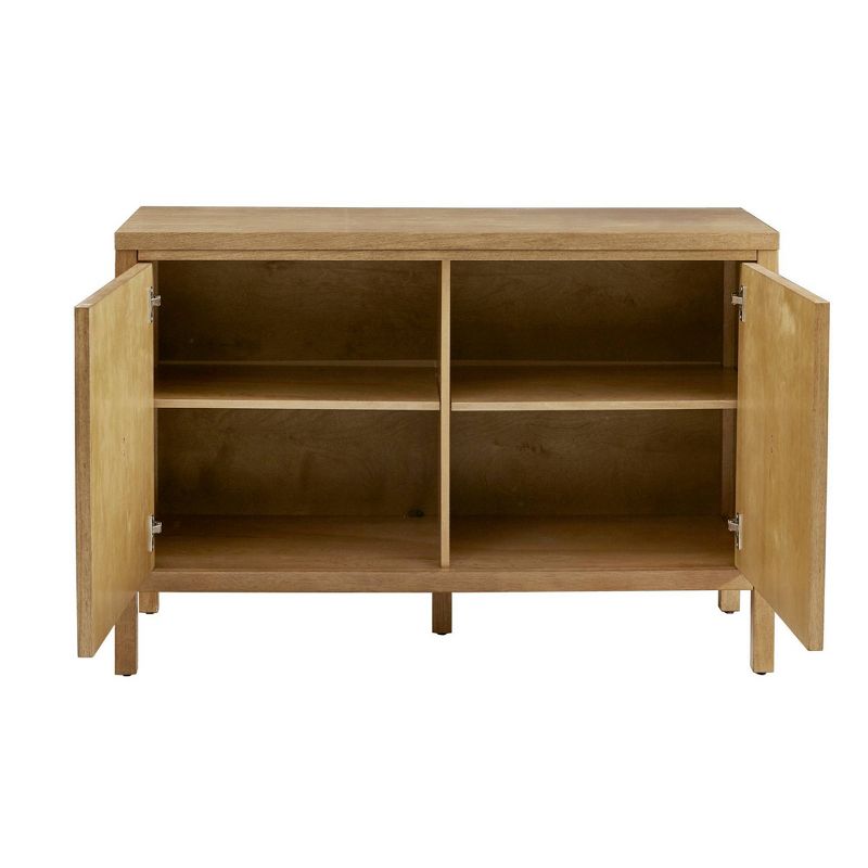 Devin 2 Door Accent Cabinet with Adjustable Shelves Natural - Madison Park, 5 of 17
