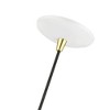 Livex Lighting Andes 1 - Light Pendant in  Shiny White/Polished Brass - 3 of 4