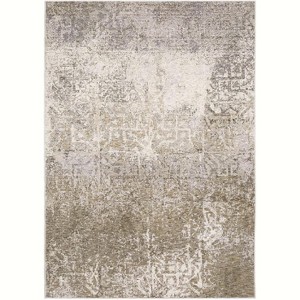 Oriental Weavers Nebulous 1330E Ivory/ Grey Indoor Area Rug - 3'3" x 5' - 1 of 1