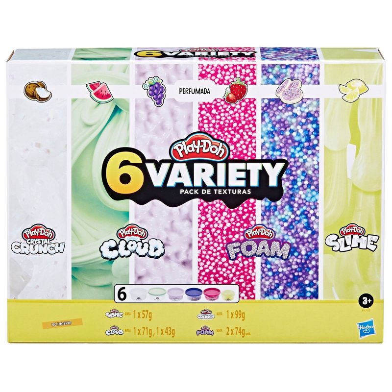 Play-Doh 6 Variety Texture Pack Scented Great Easter Basket Stuffers Toys, 3 of 9