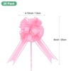 Unique Bargains PP Plastic Waterproof Tear-Resistant Durable  Flower Gift Wrap 20 Count 4.72 Inch - 3 of 4