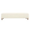CAVINAS Fabric Ottoman Bench, Rectangular Ottoman Bench, Upholstered Ottoman Foot Rest, Entryway Padded Footstool for Living Room, Bedroom End Bench - 4 of 4