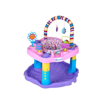 Photo 1 of Evenflo ExerSaucer Sweet Tea Baby Bouncer Bouncing Jumping Seat Walker Play Activity Center, Pink