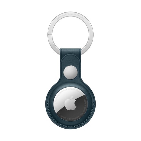- Apple Key Ring Target Blue Baltic Airtag : Leather