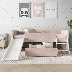 CasePiece Loft Bed in Velvet (1/2) - 1 of 4