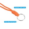Unique Bargains Braided Wrist Polyester Keychain Wallets Badge Lanyards with Hook 2 Pcs - 4 of 4