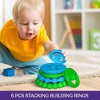 Sperric Silicone Stacking Toy – Premium Stacking Teethers - Interactive and Fun Baby Stacking Toys - Teeth Soothing for 6-12 Month - 3 of 4