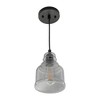 Vaxcel Millie 1 - Light Pendant in  Matte Black - 3 of 4