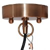17" Park Ave Cylinder 1-Light Glass Pendant - River of Goods - 2 of 4