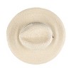 Levi's Women's Herringbone Band Wide Brim Straw Hat - 3 of 4