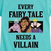 Girls' - Disney Villains - Every Fairy Tale Needs A Villain Fitted Short Sleeve Graphic T-Shirt - 2 of 4