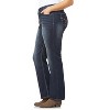 WallFlower Women's Plus Size Luscious Curvy Bootcut Mid-Rise Insta Stretch Juniors Jeans - 3 of 4