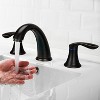 Coucheta 8" Widespread Bathroom Faucet - for 3-Hole Sink with Pop-Up Drain & Supply Lines, Available in Multiple Finishes & Pack Options - 2 of 4