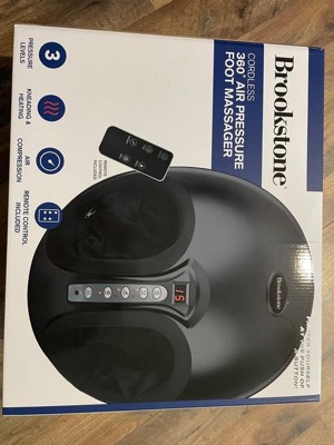 Brookstone 360 Air Pressure Foot Massager Target