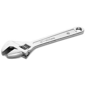 Performance Tool Adjustable Wrench 6 in. L 1 pc - 1 of 1