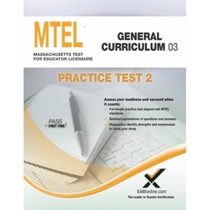MTEL General Curriculum 03 Practice Test 2 - (Mtel) by  Sharon A Wynne (Paperback) - 1 of 1