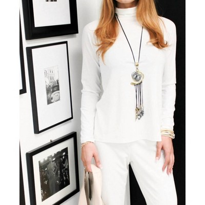 Women's Funnel Neck Top - Joeffer Caoc