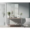 Elegant Lighting Contour Metal Rectangle Mirror 22x40 in Silver - 2 of 4