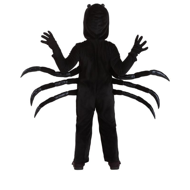 HalloweenCostumes.com Cozy Spider Costume For Toddlers, 3 of 4