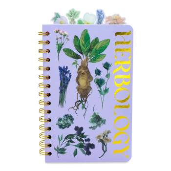 Silver Buffalo Harry Potter Hogwarts Herbology 75-Page Spiral Notebook | 8 x 5 Inches