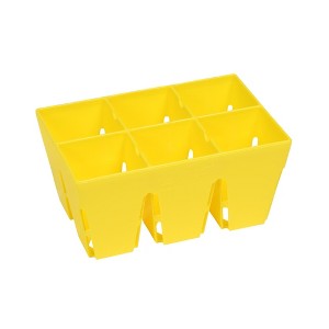 SUNPACK 5" x 3.25" Mega 6-Cell Square Insert, 2.5" (Pack of 1) - 1 of 2