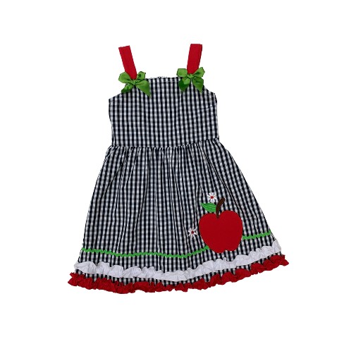 Girls Preschool Ready Gingham Dress - Mia Belle Girls : Target