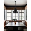 Crystorama Lighting Alston 3 - Light Chandelier in  Matte Black/Antique Gold - 4 of 4