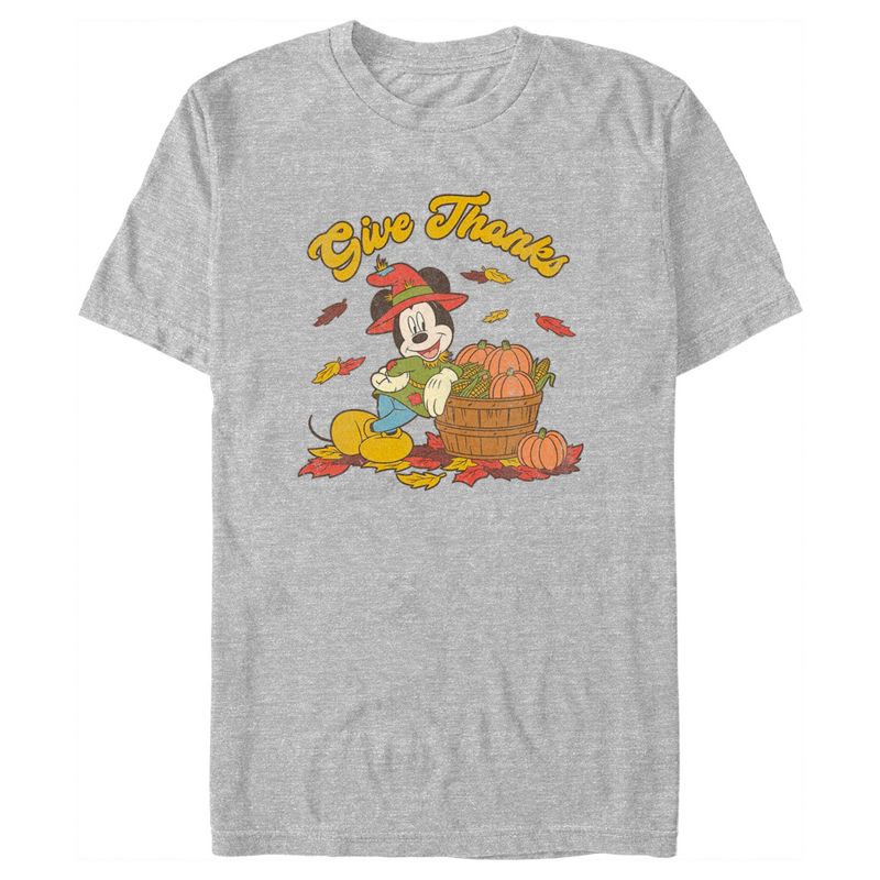 Men's Mickey & Friends Give Thanks T-Shirt, 1 of 6
