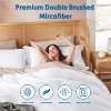 Nestl Soft Double Brushed Microfiber Duvet Cover Set with Button Closure - 3 of 4