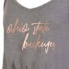 NCAA Ohio State Buckeyes Women's Gray Tank Top - 3 of 3