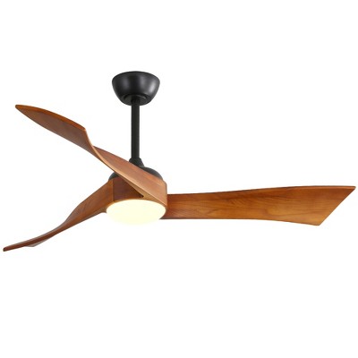 Sofucor 52'' Ceiling Fan with Light and Remote Control for Bedroom and Living Room