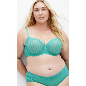 Women's Plus Size Fifi Contour Bra - jade | CITY CHIC - 1 of 4