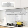30 Inch Range Hood Under Cabinet, Stainless Steel Kitchen Range Hood with 3 Speed Touch Control - 2 of 4