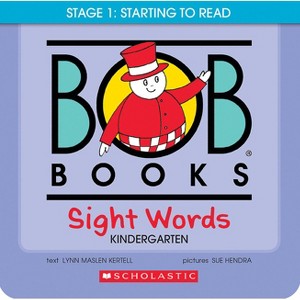 Bob Books - Sight Words Kindergarten Box Set Phonics, Ages 4 and Up, Kindergarten, Flashcards (Stage 2: Emerging Reader) - by  Lynn Maslen Kertell - 1 of 1